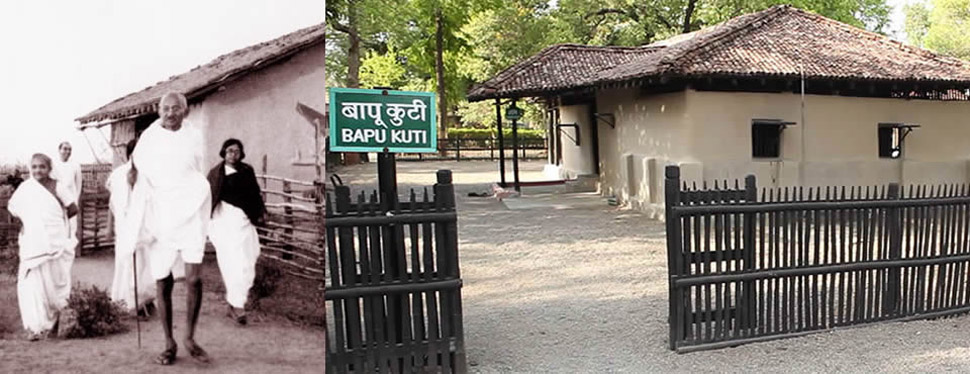 Welcome to Sevagram Ashram, founded by Mahatma Gandhi