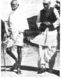 Gandhi and Nehru