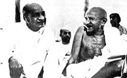 With Vallabhbhai Patel